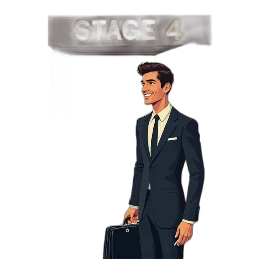 staff, face, concept art, 3d render transparent PNG cut-out
