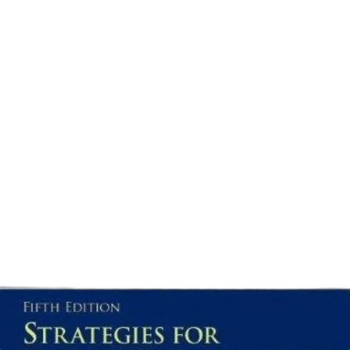 strategies, fifth, edition, book transparent PNG cut-out