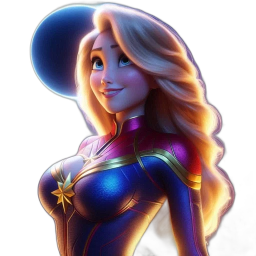 crown, dress, comic book art, cartoon transparent PNG cut-out