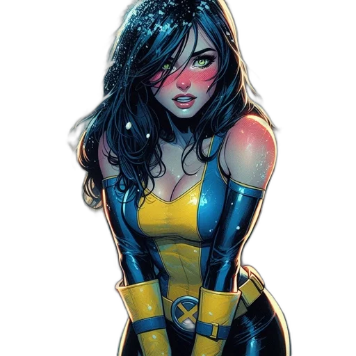 comic book art, concept art, fantasy art, cartoon transparent PNG cut-out
