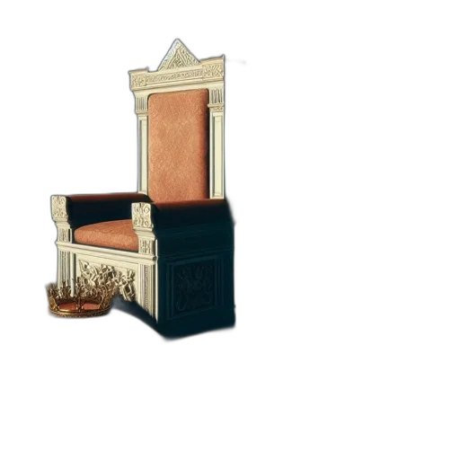 furniture, crown, jewelry, shoes transparent PNG cut-out