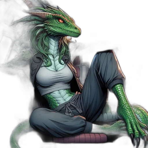 dragon, creature, fantasy art, concept art transparent PNG cut-out