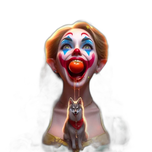 mask, creature, face, staff transparent PNG cut-out