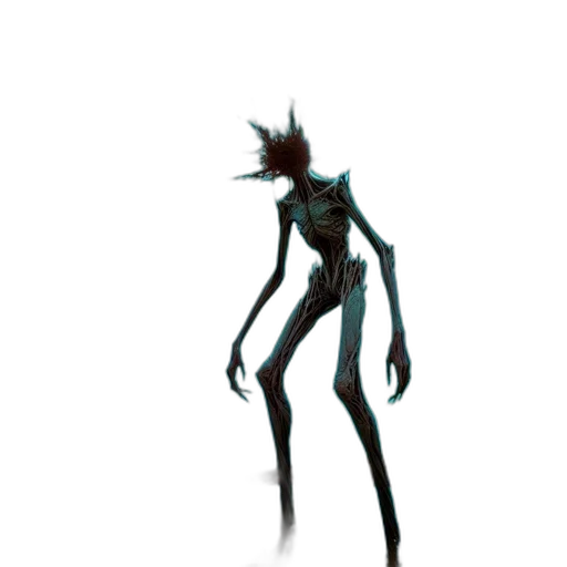 creature, robot, staff, mask transparent PNG cut-out