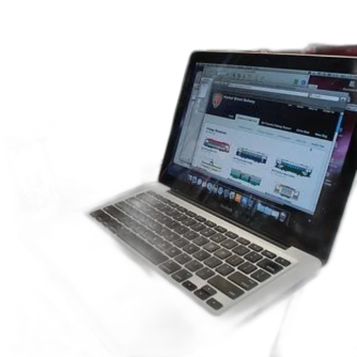 staff, 3d render, laptop, displaying transparent PNG cut-out