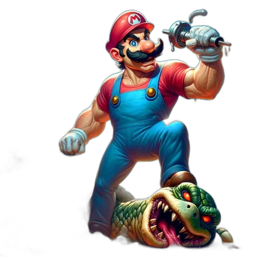 weapon, staff, animal, creature transparent PNG cut-out