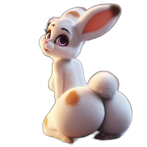animal, creature, staff, 3d render transparent PNG cut-out