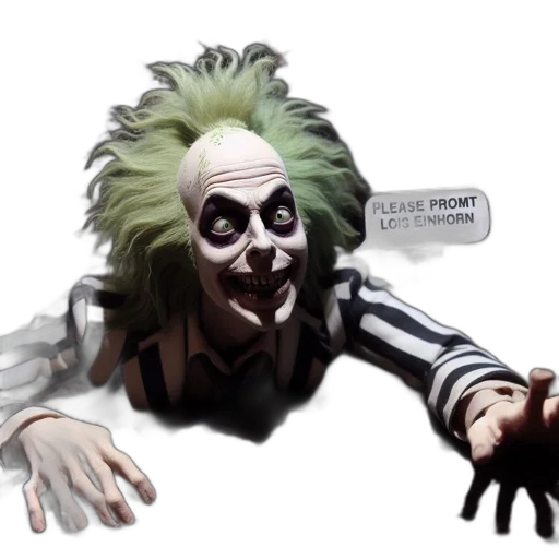 creature, mask, face, hair transparent PNG cut-out