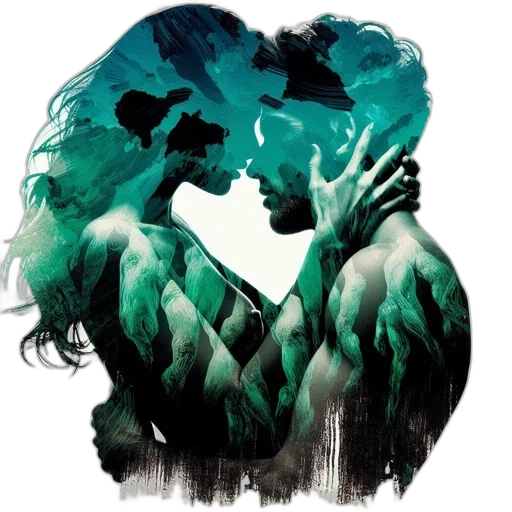 concept art, comic book art, fantasy art, watercolor transparent PNG cut-out