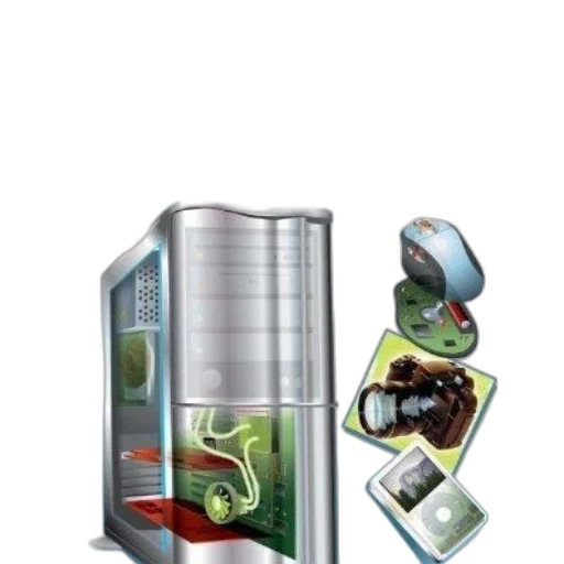 robot, furniture, food, concept art transparent PNG cut-out