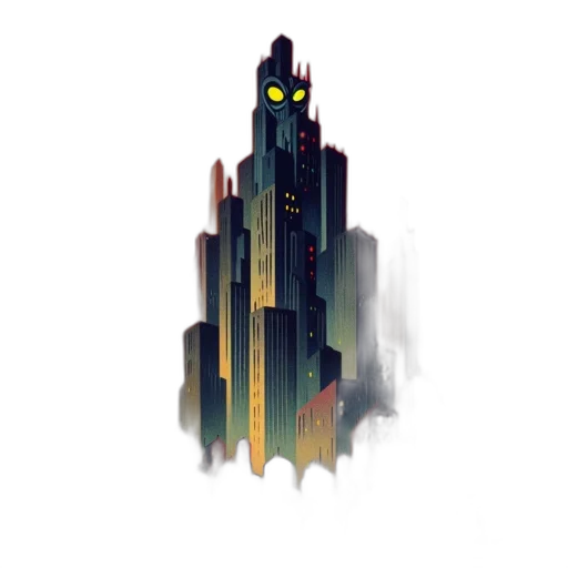 building, robot, creature, concept art transparent PNG cut-out
