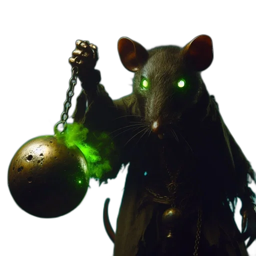staff, animal, creature, mask transparent PNG cut-out
