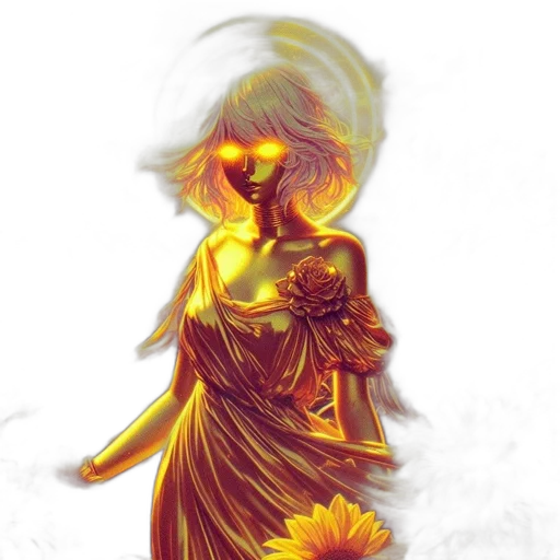 dress, flower, crown, jewelry transparent PNG cut-out