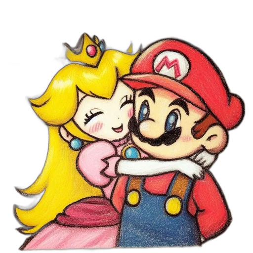 crown, hat, dress, watercolor transparent PNG cut-out