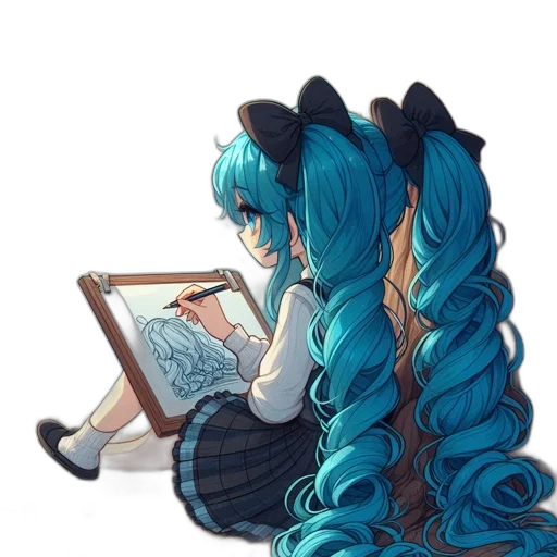 staff, hair, dress, furniture transparent PNG cut-out