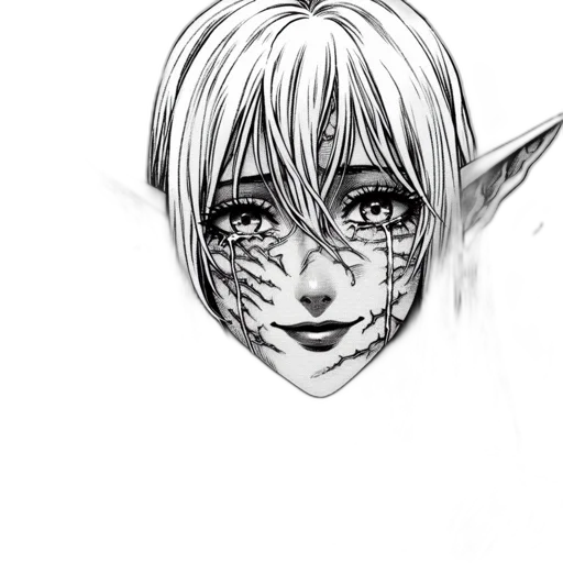 mask, face, creature, concept art transparent PNG cut-out