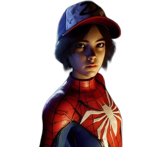 face, hat, comic book art, concept art transparent PNG cut-out