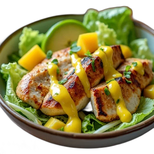 food, grilled, chicken, salad transparent PNG cut-out