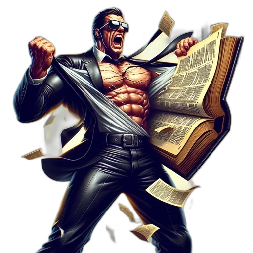 comic book art, concept art, cyberpunk, man transparent PNG cut-out
