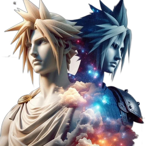 mask, fantasy art, concept art, 3d render transparent PNG cut-out