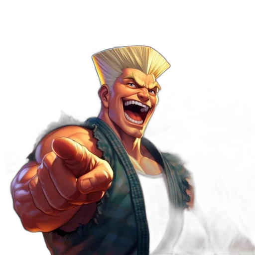 staff, face, weapon, jacket transparent PNG cut-out
