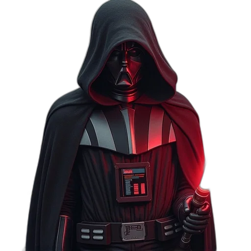 staff, mask, jacket, weapon transparent PNG cut-out