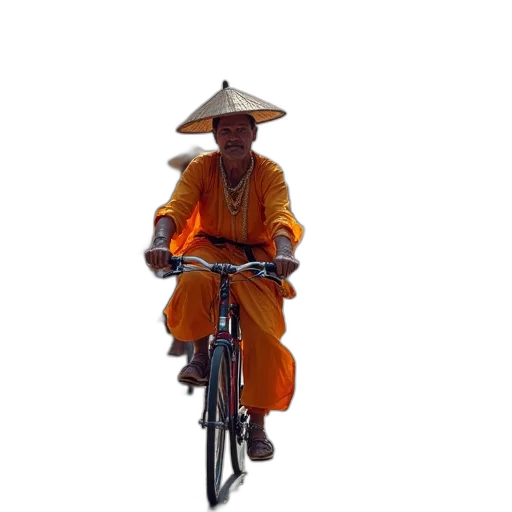 staff, umbrella, hat, jacket transparent PNG cut-out
