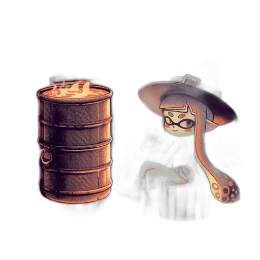 weapon, hat, food, robot transparent PNG cut-out