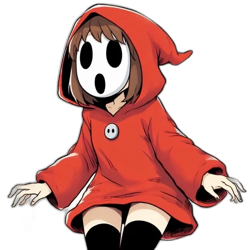 dress, jacket, mask, creature transparent PNG cut-out
