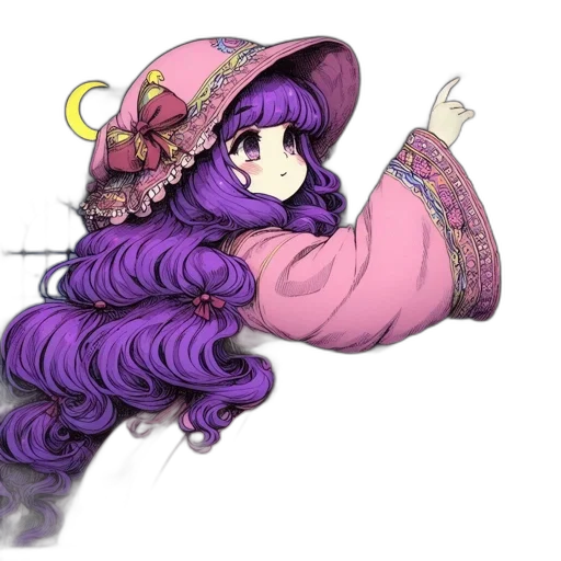hat, staff, umbrella, weapon transparent PNG cut-out