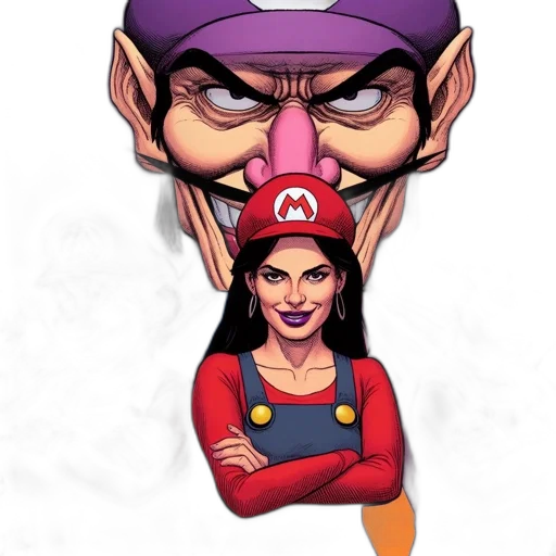 mask, face, comic book art, concept art transparent PNG cut-out