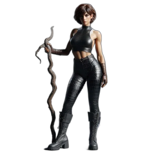 staff, hair, weapon, concept art transparent PNG cut-out