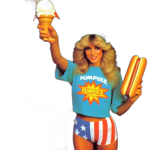 food, staff, weapon, vaporwave transparent PNG cut-out