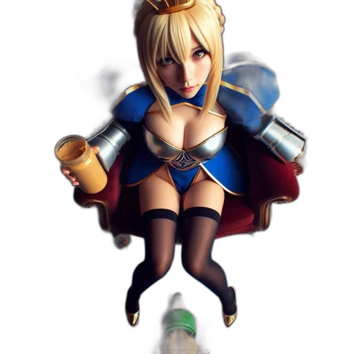 dress, weapon, staff, bottle transparent PNG cut-out