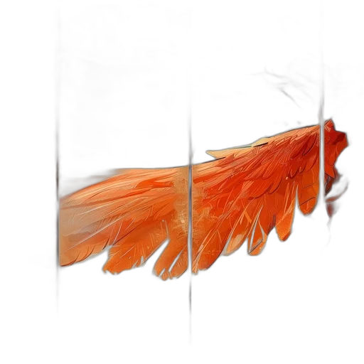 hair, staff, dragon, weapon transparent PNG cut-out