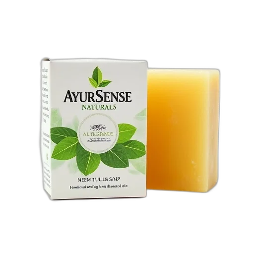 bar, ayursense, naturals, neem transparent PNG cut-out
