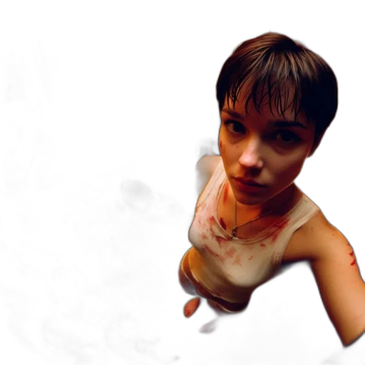 face, creature, robot, weapon transparent PNG cut-out