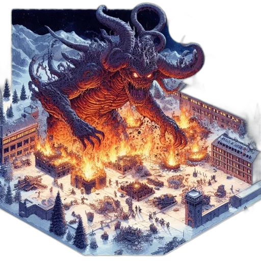dragon, creature, animal, building transparent PNG cut-out