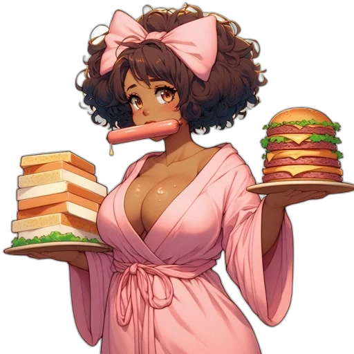 food, dress, staff, concept art transparent PNG cut-out