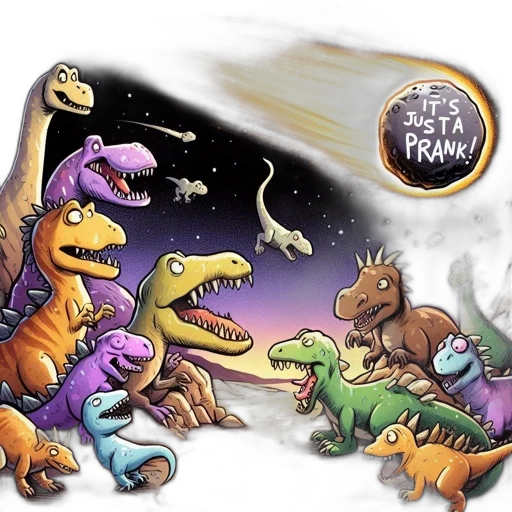 concept art, fantasy art, outer space, dinosaurs transparent PNG cut-out