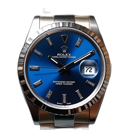 jewelry, blue, dial, fake transparent PNG cut-out