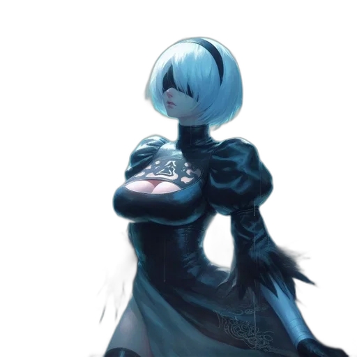 dress, robot, weapon, mask transparent PNG cut-out