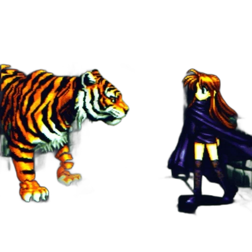 animal, creature, pixel art, concept art transparent PNG cut-out