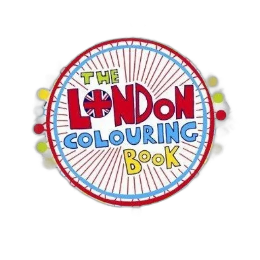 london, colouring, book, features transparent PNG cut-out