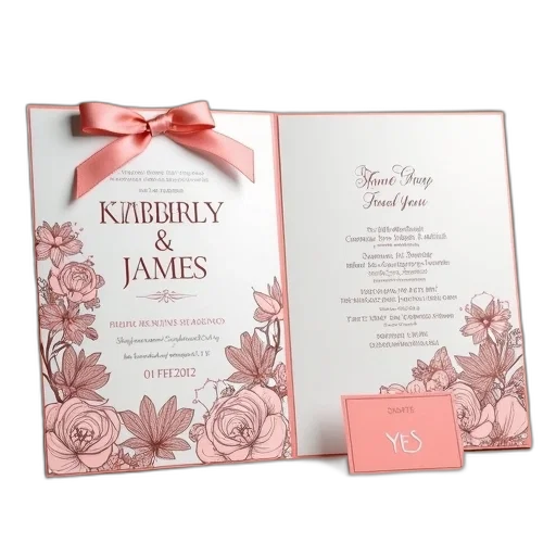 jewelry, wedding, invitation, floral transparent PNG cut-out
