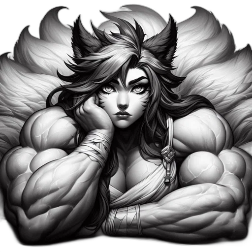 fantasy art, concept art, pencil sketch, pixel art transparent PNG cut-out