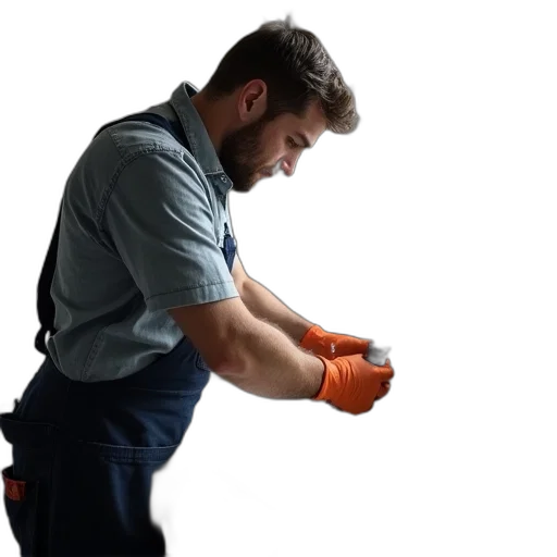 staff, weapon, expert, plumber transparent PNG cut-out