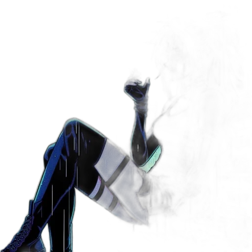 staff, robot, jacket, shoes transparent PNG cut-out