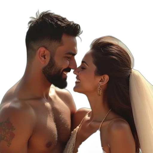 virat, kohli, anushka, khurrani transparent PNG cut-out