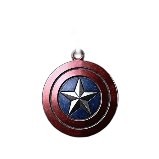 jewelry, 3d render, avengers, pendant transparent PNG cut-out